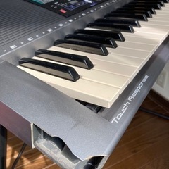 【お話し中】元箱入り YAMAHA(ヤマハ) PSR-300 電子ピアノ・キーボード キーボードスタンド付きの画像