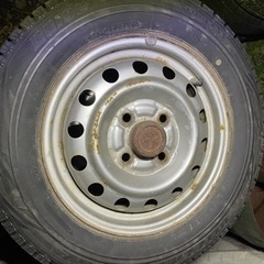 155/70R13 三菱純正ホイールスタッドレス