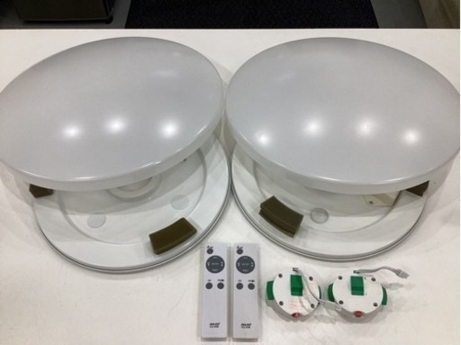 ＊IRIS OHYAMA アイリスオーヤマ LEDシーリングライト ACL-6DG 6畳 天井灯 器具 光 2点セット リモコン付き