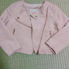 女の子服　ピンクジャケット　110