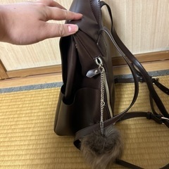 リュックサック（焦茶色）の画像