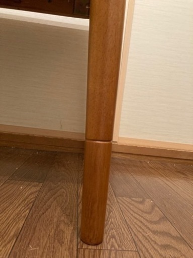 【11月23日まで】継ぎ脚こたつ 幅90cm 高さ40〜53cm コタツ 北欧風 リビングテーブル