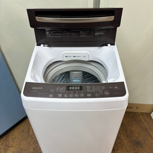 I654 ? ジモティー限定価格！ HIsense 洗濯機 （8.0㎏） ⭐ 動作確認済 ⭐ クリーニング済