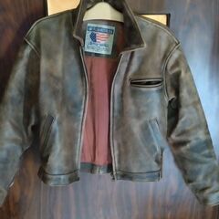 中古  革ジャン(牛本革)