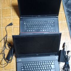 ノートパソコン　３台　富士通（２台）NEC１台　ジャンク品です。...