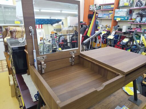今月閉店 持帰り大特価 コタツドレッサーテーブル N23-665 高く買取るゾウ八幡西店