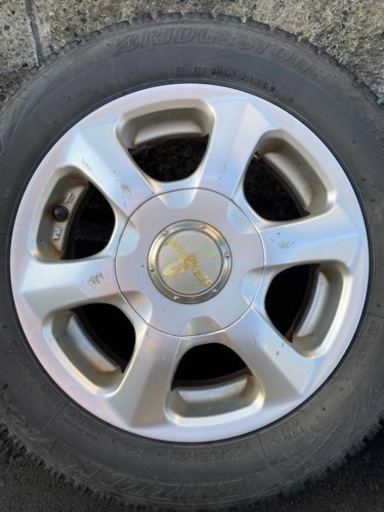 155/65R13 ブリヂストン ブリザックVRX スタッドレスタイヤ　ホイール付き