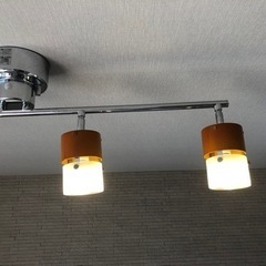 シーリングライト　スポットライト　4灯　LED電球付の画像
