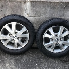 4本セット　2019年製　ブリヂストン　VRX スタッドレスタイヤ　155/65R13の画像