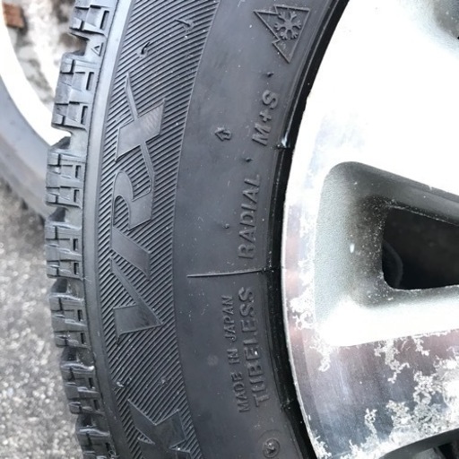 4本セット　2019年製　ブリヂストン　VRX スタッドレスタイヤ　155/65R13