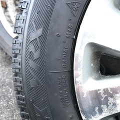 4本セット　2019年製　ブリヂストン　VRX スタッドレスタイヤ　155/65R13の画像
