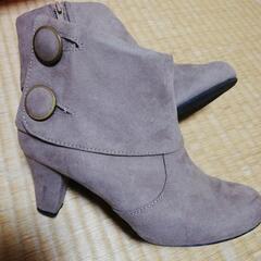 ブーツ　スエード