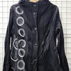 ★【慈雨 /センソユニコ】ジャケット  プリーツ  ドット 40...