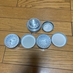 アルコールストーブと、燃料用アルコールセットクリスマスセールの画像