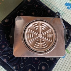 電熱線コンロ　昭和　ジャンクの画像