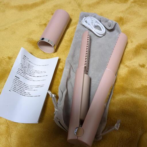 新品) コードレスヘアアイロン