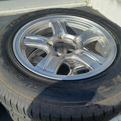 トーヨー　トランパス　175/80R16　アルミホイール４本セット