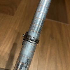受け渡し予定あり　新品 指輪 リング シルバー925 ロジウム加工 スプーンリングの画像