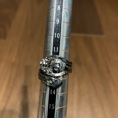 新品 指輪 リング シルバー925 ロジウム加工 スプーンリング