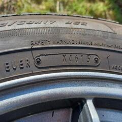 グッドイヤー　アイスナビ　215/60R17　スタッドレスアルミホイール４本セットの画像