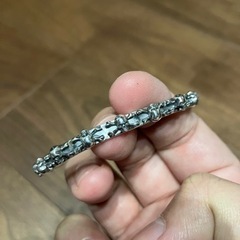 海賊旗　バングル　クロスボーン　シルバー925 新品　未使用