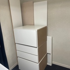 ニトリ　収納　シングルベッドの画像