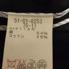 New Yorker 紺ジャケット(夏の麻混) 9号の画像