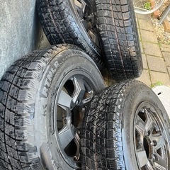 ハイエース　スタッドレス　ホイール　　4本の画像