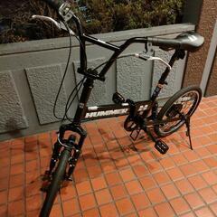 ノーパンク自転車HUMMER FDB206Wsus-NP の画像