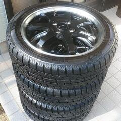 【超美品】軽自動車用15インチ　深リムホイール＆スタッドレスタイヤ
