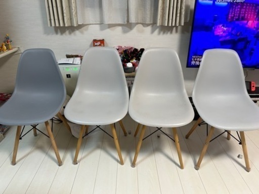 イームズ風チェア　4脚セット