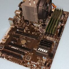 PCパーツ CPU クーラー メモリ マザボ セット
