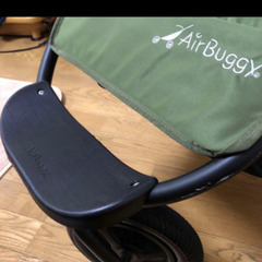 【さらに値下げしました！！】ベビーカー、エアバギーココ　ブレーキモデル 廃盤色！グリーンティの画像