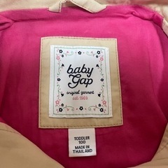 baby gap 100cm トレンチコートの画像