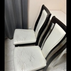 ダイニングテーブルホワイト直接引き取りに来てくれる方限定！の画像