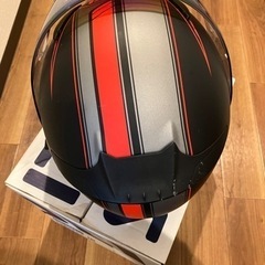 バイク用フルフェイスヘルメットの画像