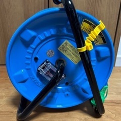100V 屋外コードリール安い！未使用！　　電圧表示ランプ付！漏電過負荷兼用ブレーカー、温度センサー付の画像