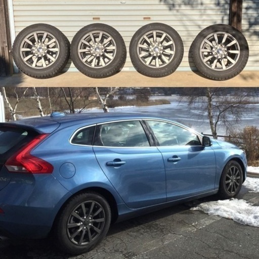 製造1年未満のスタッドレスタイヤ　ボルボ、プジョー、シトロエン等