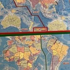 【知育玩具】世界地図パズル 日本地図パズルの画像