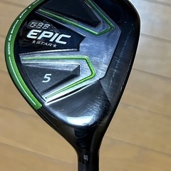 【値下】ゴルフクラブ　GBB エピックスター5W 18° 純正ス...