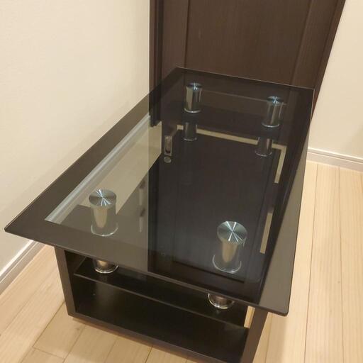 ガラスローテーブル　引き取り限定