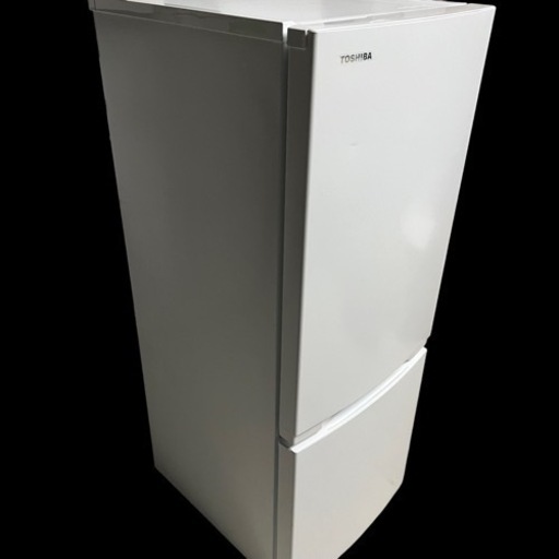 【ジ　1119-26】 TOSHIBA ノンフロン冷凍冷蔵庫　2022年製　GR-T15BS(W) 東芝