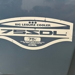 OLYMPIC ビッグレジャー75L、大型クーラーボックス　遠征釣りの画像