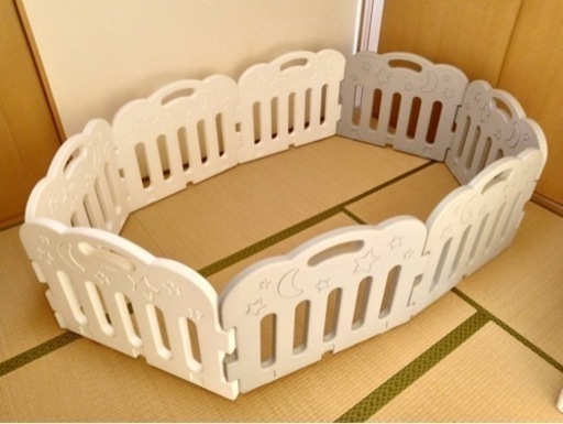 caraz ベビーフェンス ベビーサークル 折りたたみ