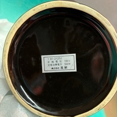 【未使用】ラリック電気ポット（陶磁器）の画像