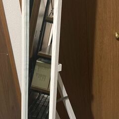 スタンドミラー アルブルFF(ホワイト)