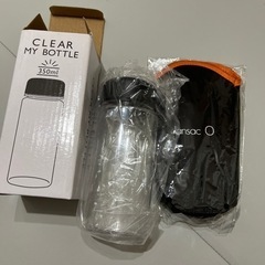 【0円】クリアボトル　ボトルカバー の画像