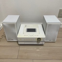 HDDコンポ本体 / スピーカー / 専用リモコン（電池無し）