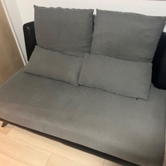 美品　布貼カウチソファー　ニトリ現行品