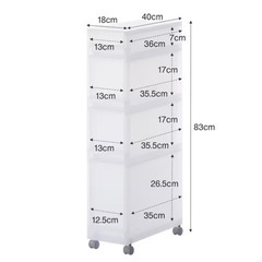 無印 クリアボックスの画像